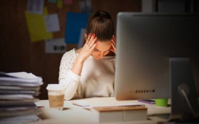 Zu viel Stress bei der Arbeit macht krank