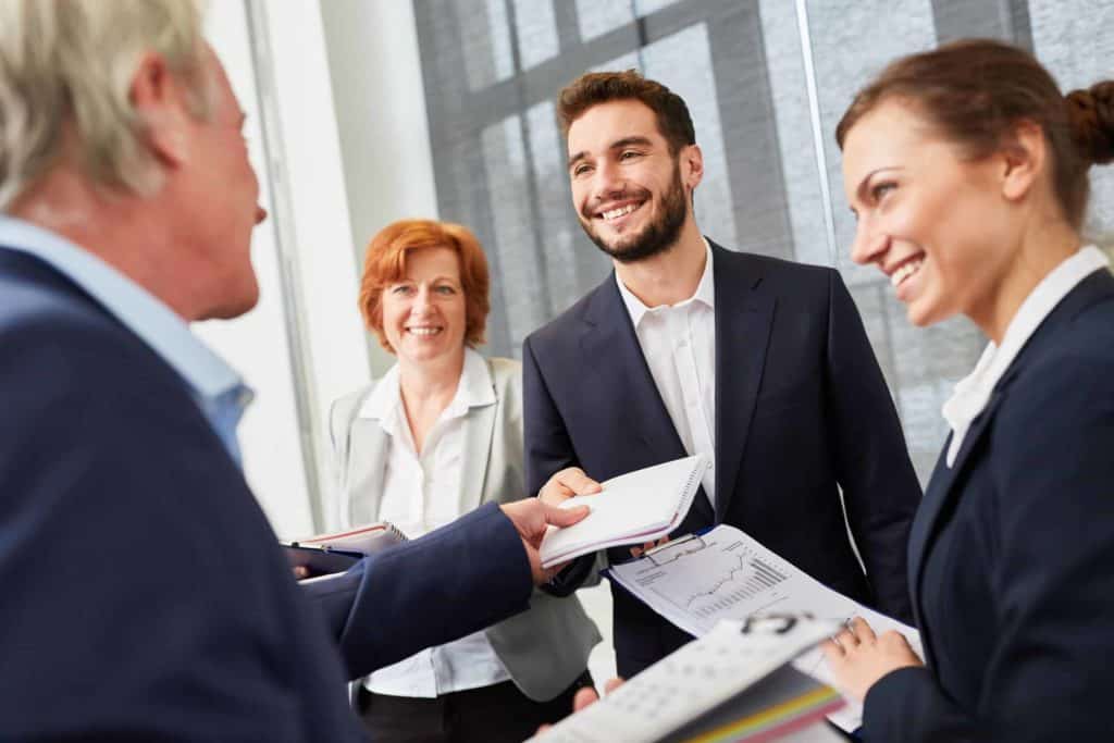 Ein Bewerber im Assessment-Center