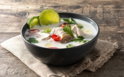 Tom Kha Gai – Hühnersuppe mit Kokosmilch