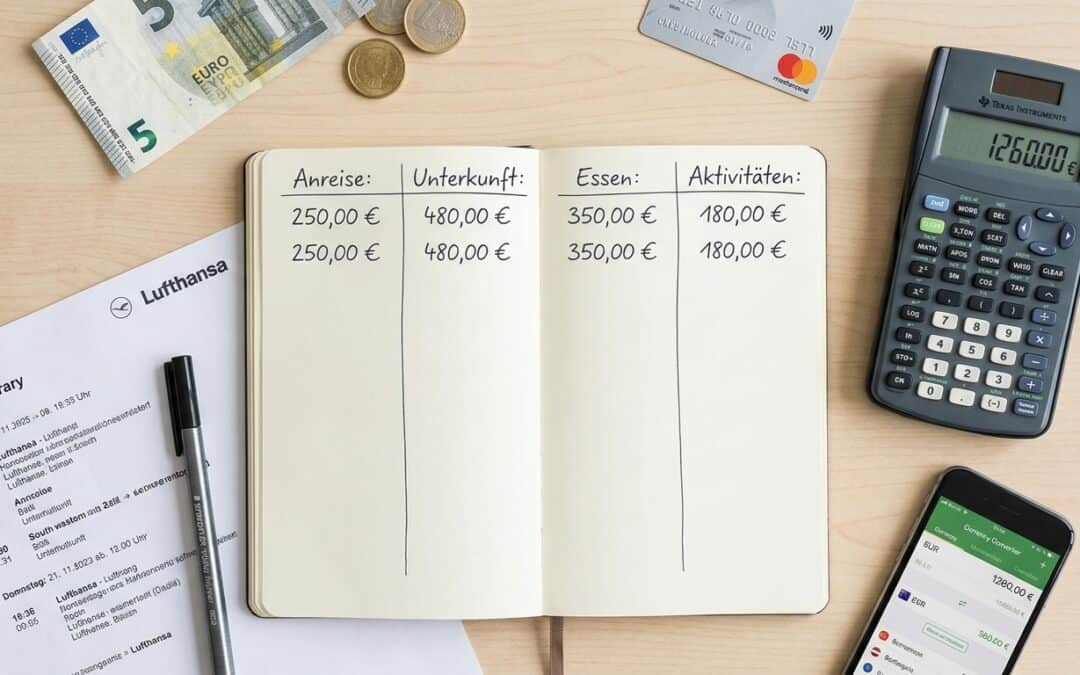 Reisebudget kalkulieren: Kosten im Griff behalten ohne Verzicht – Komplettanleitung