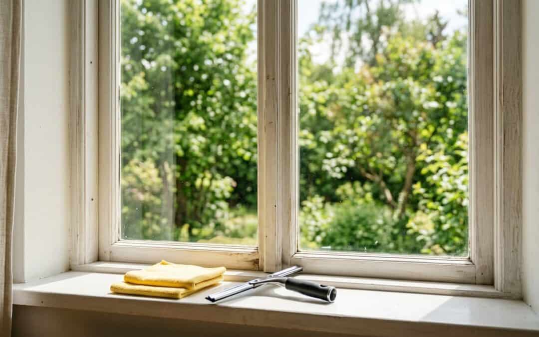 Fenster putzen ohne Schlieren: Anleitung für streifenfreie Scheiben