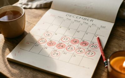 Advent planen und entspannt durch den Dezember kommen